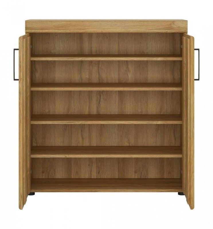 Botníková skrinka s dvomi dvierkami dub grandson