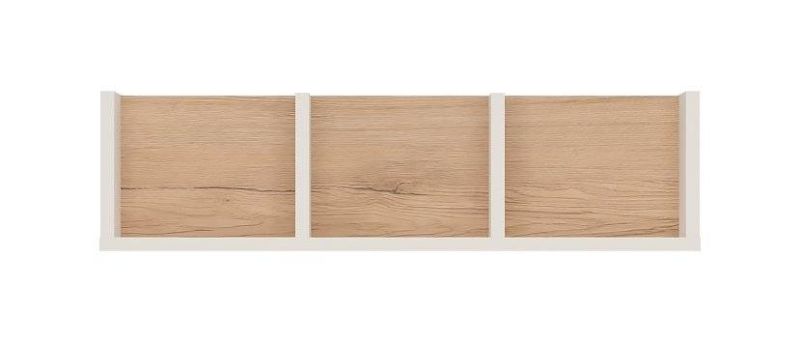 Polička TYP 62 biela-dub san remo