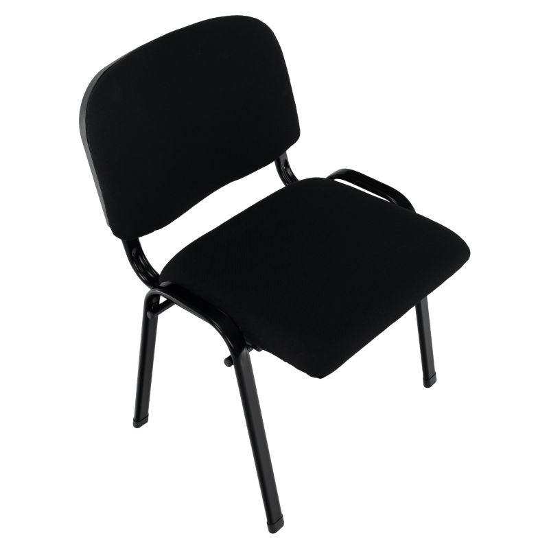 Klasická zasadacia stolička, čierna