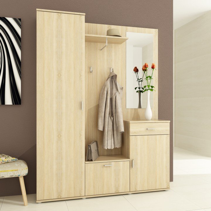 Predsieň, dub sonoma