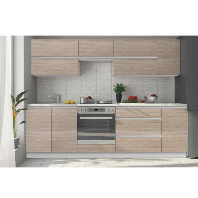 Skrinka horná G 40, dub sonoma-biela, pravá, 1x dvierka