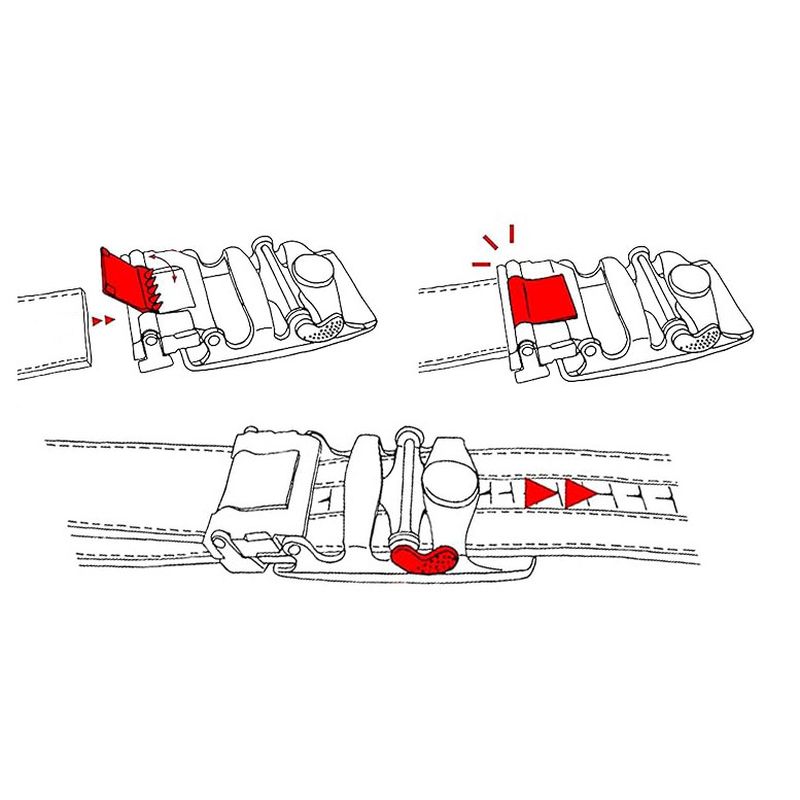 Automatická kovová pracka PR-LUXURY pre remene so šírkou 3.5cm