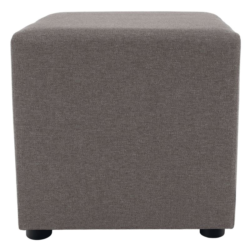 Praktický taburet, látka Twist sivobéžová Taupe