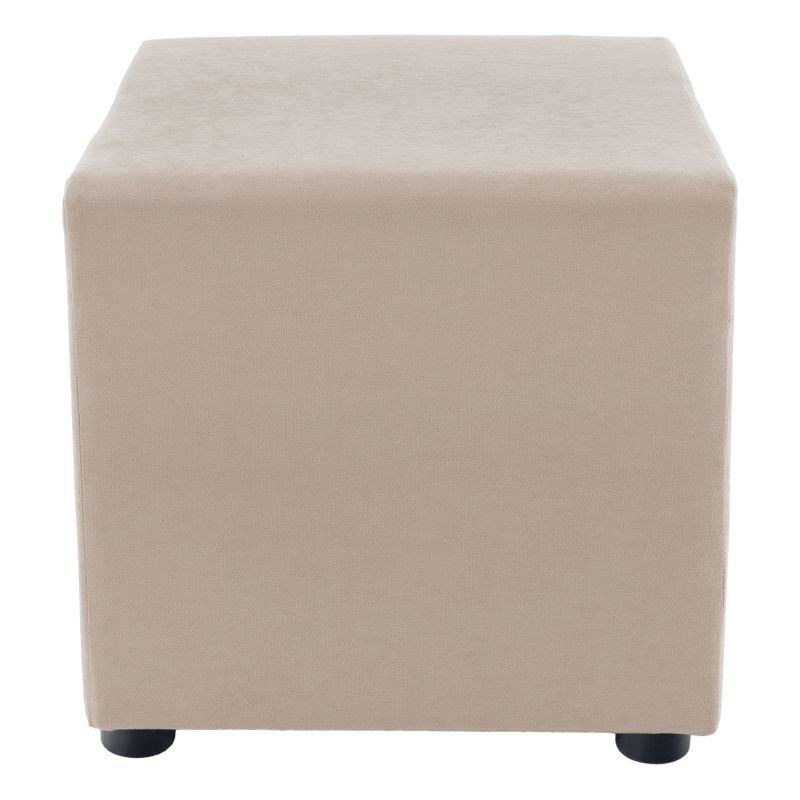 Praktický taburet, látka Alova béžová