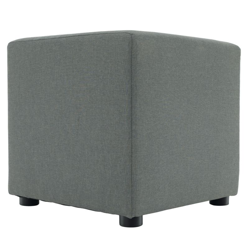 Praktický taburet, látka Savana zelená