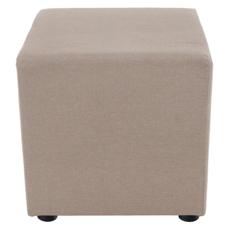 Praktický taburet, látka Savana béžová