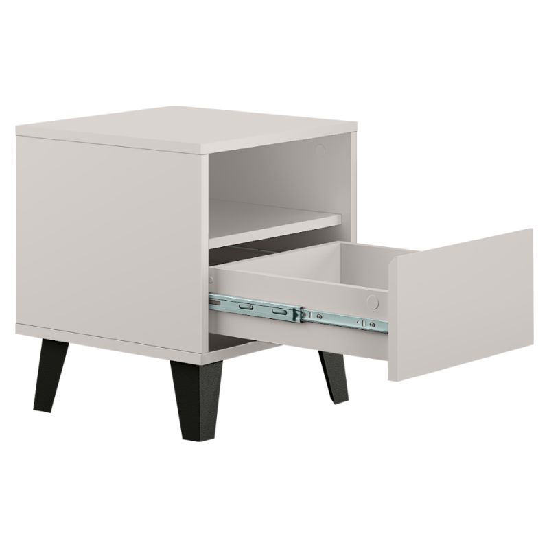 Praktický nočný stolík so šuplíkom, kašmír