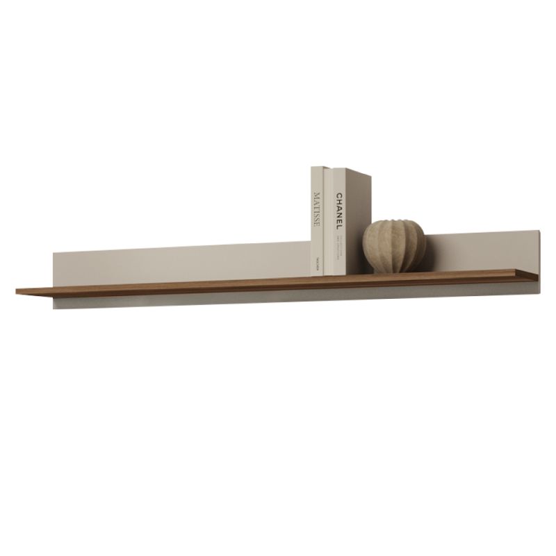 Závesná polica 150, kašmír-dub castello