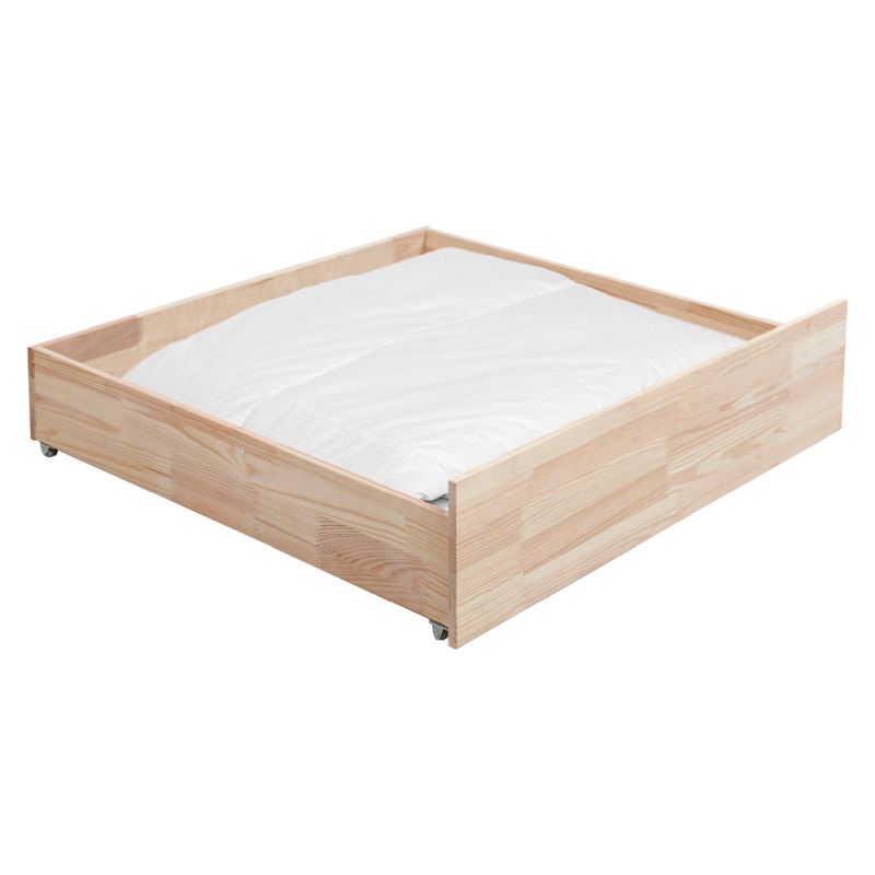 Úložný priestor pod posteľ, masív-smrek