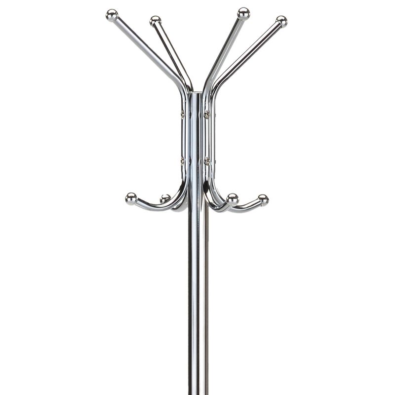 Vešiak kovový v chrómovej farbe