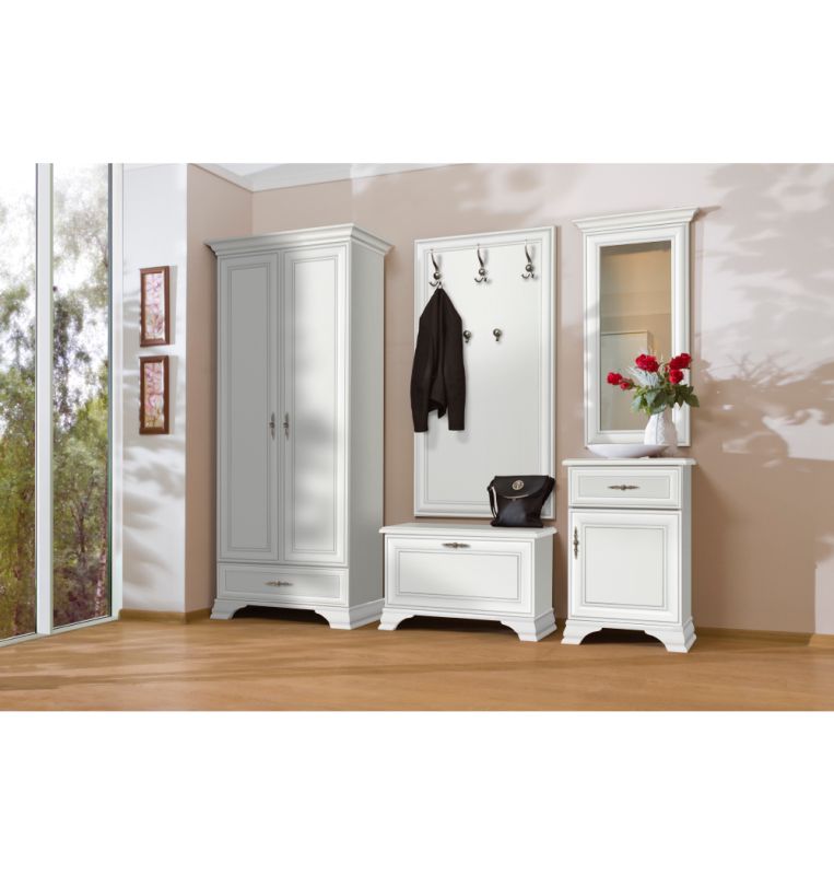 Vešiaková stena, alpská biela