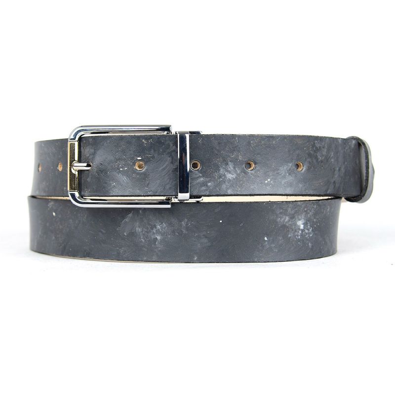 Ručne maľovaný kožený opasok, 134cm, Limitovaná edícia 14