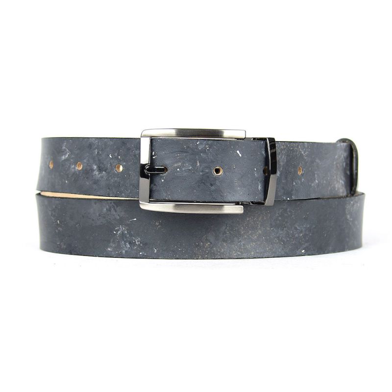 Ručne maľovaný kožený opasok, 130cm, Limitovaná edícia 07