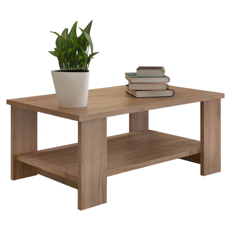 Estetický konferenčný stolík, dub craft dunkel