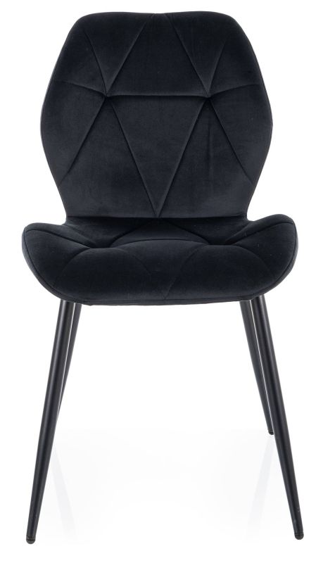 Ergonomická stolička do kuchyne, čierna-čierna bluvel 19