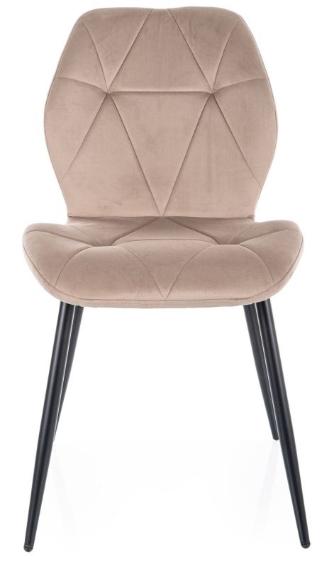 Ergonomická stolička do kuchyne, čierna-tmavobéžová bluvel 40