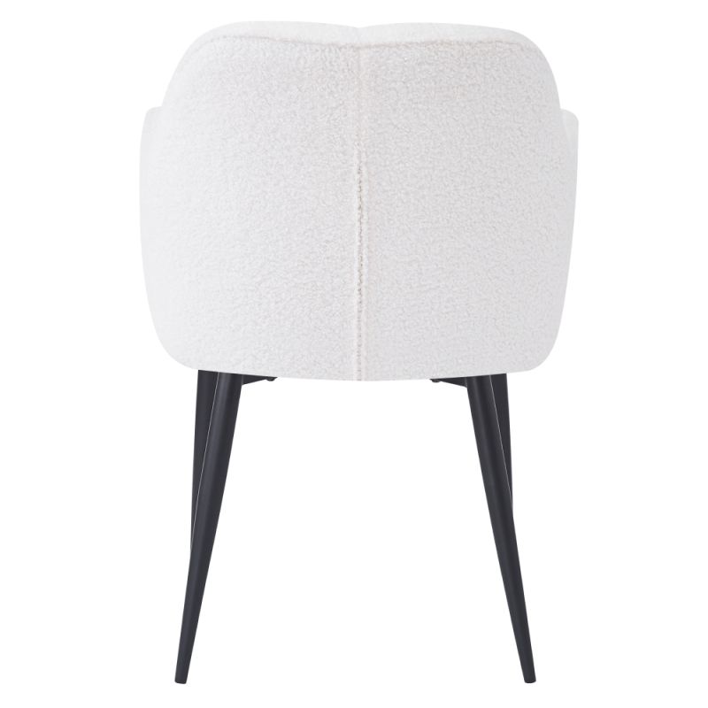 Pohodlné a štýlové dizajnové kreslo, biele