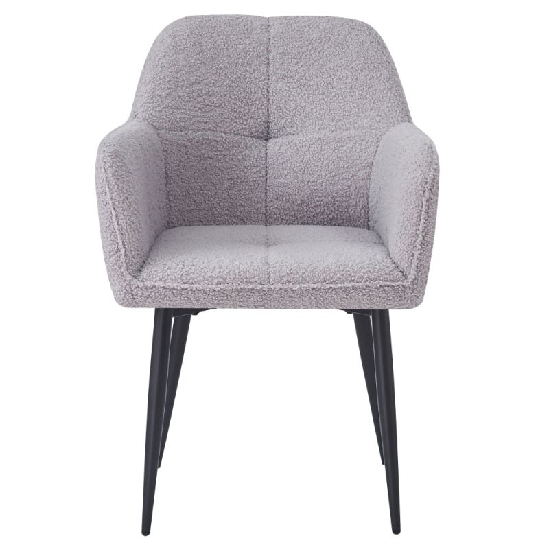 Pohodlné a štýlové dizajnové kreslo, sivé