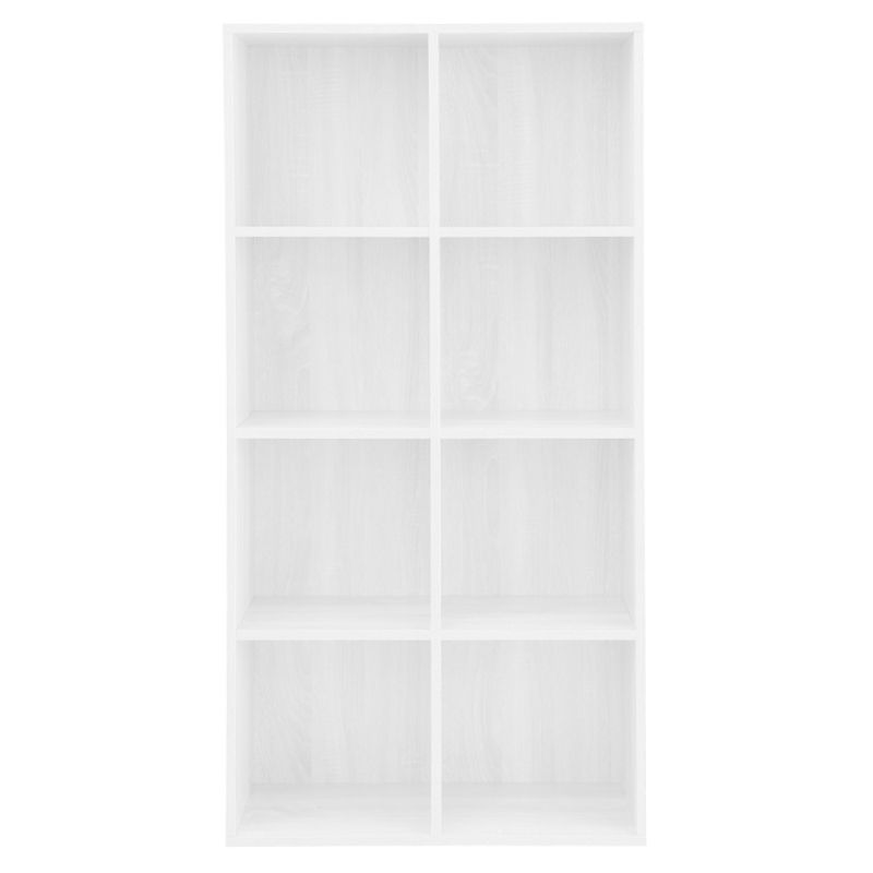 Regál viacúčelový, biely