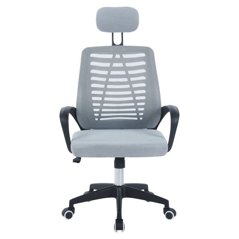 Moderné kancelárske kreslo, sivá-čierna