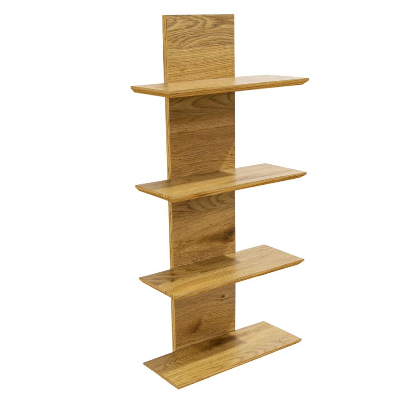 Praktická závesná polica, dub