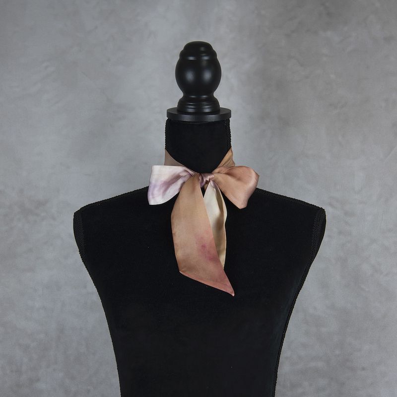 Hodvábna šatka Twilly LIMITED_048 – Ručne vyrábaná