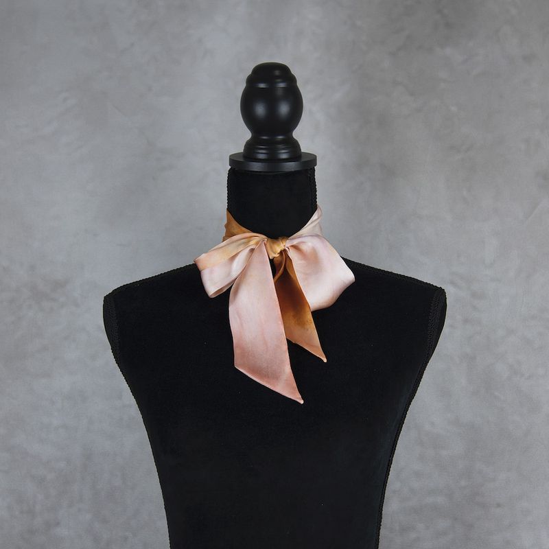 Hodvábna šatka Twilly LIMITED_046 – Ručne vyrábaná