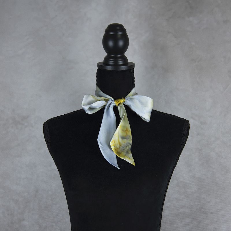 Hodvábna šatka Twilly LIMITED_043 – Ručne vyrábaná