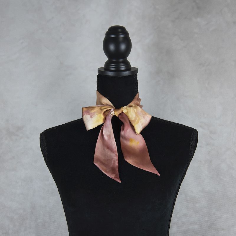 Hodvábna šatka Twilly LIMITED_042 – Ručne vyrábaná