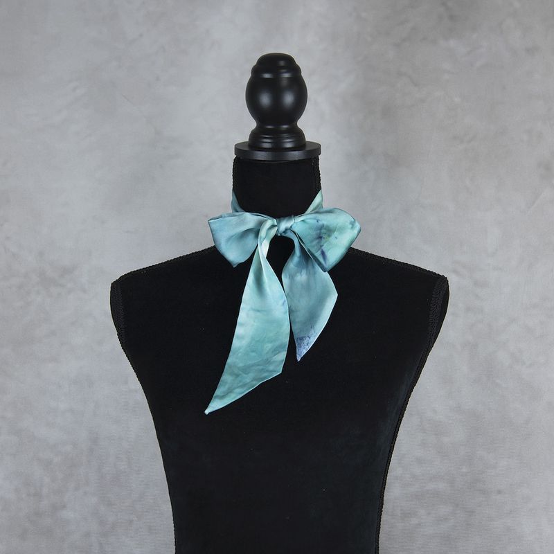 Hodvábna šatka Twilly LIMITED_036 – Ručne vyrábaná