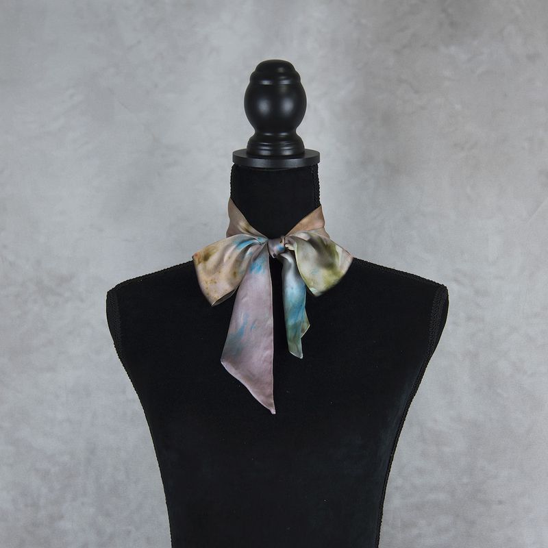 Hodvábna šatka Twilly LIMITED_033 – Ručne vyrábaná