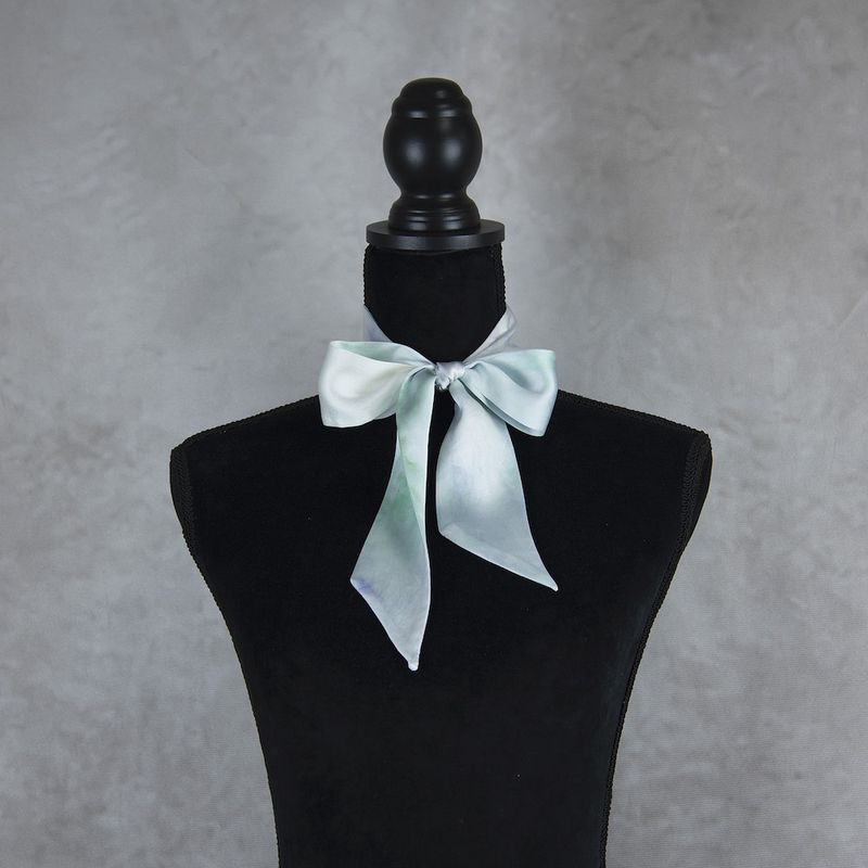 Hodvábna šatka Twilly LIMITED_025 – Ručne vyrábaná