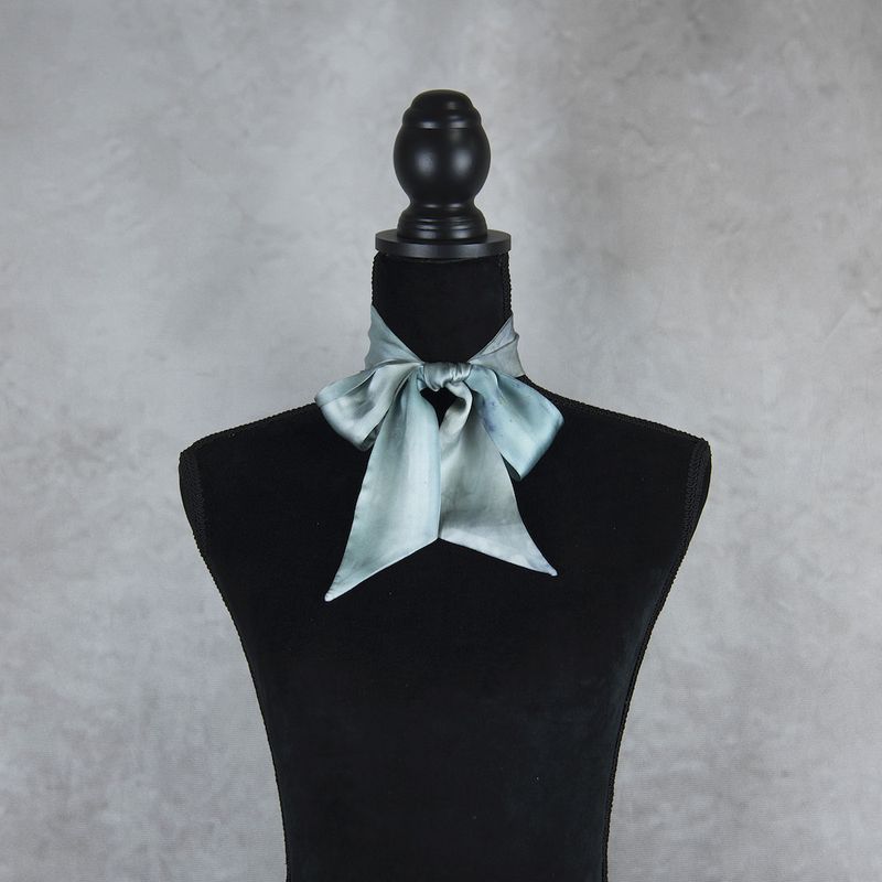 Hodvábna šatka Twilly LIMITED_017 – Ručne vyrábaná