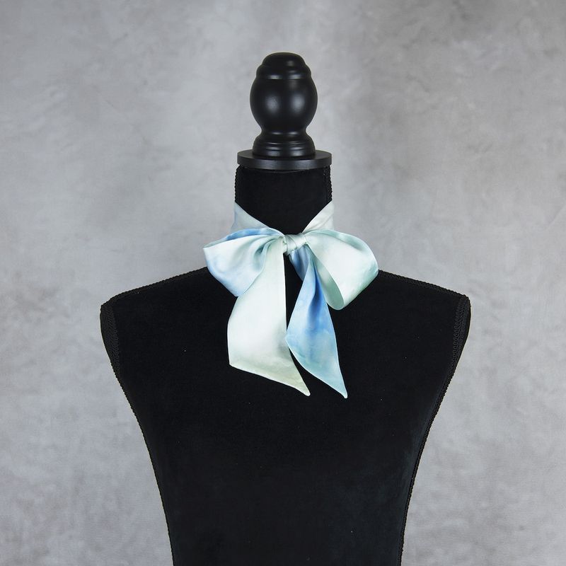 Hodvábna šatka Twilly LIMITED_008 – Ručne vyrábaná