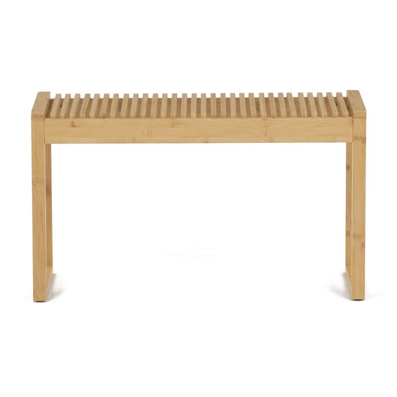 Lavica z masívneho bambusu – prírodný odtieň