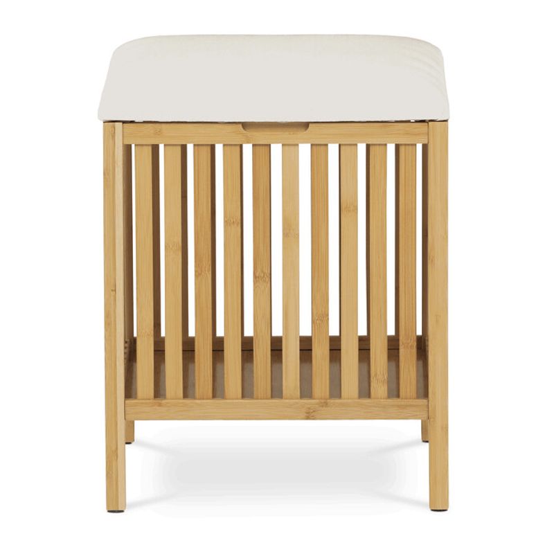 Kôš na bielizeň – bambus, prírodný