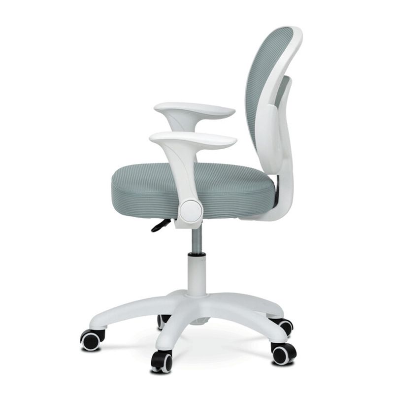 Detská stolička, výškovo nastaviteľná, zelená sieťovina