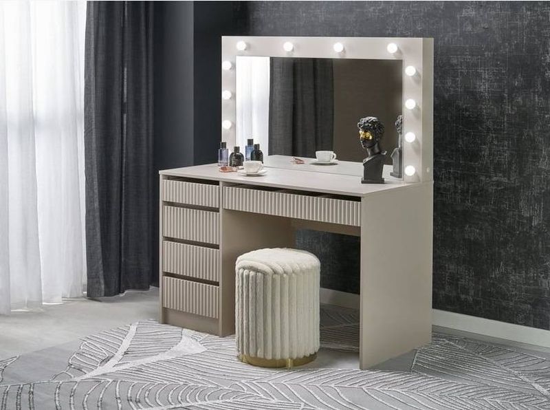 Toaletný stolík XL v prevedení kašmír