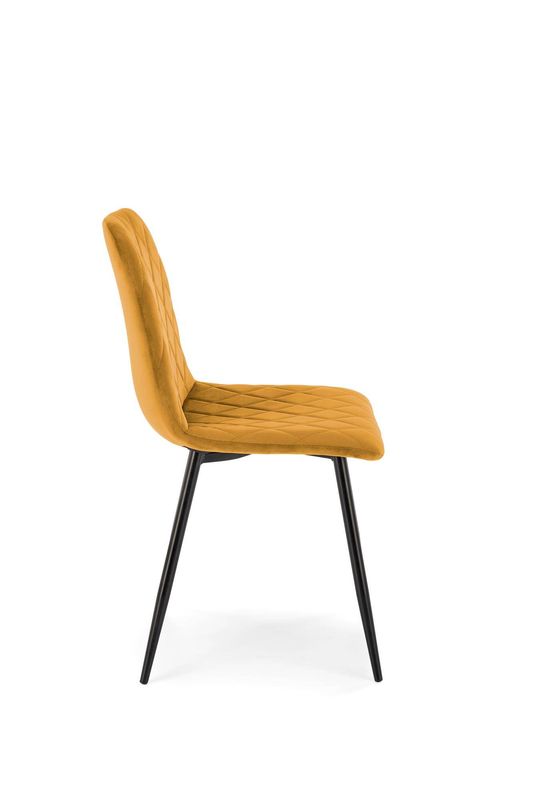 Jedálenská stolička 525, čierna-žltá