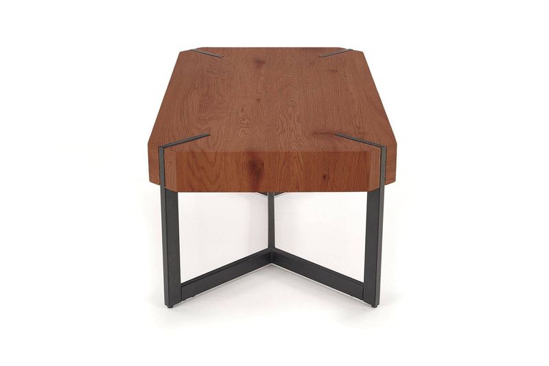 Konferenčný stolík 110, čierna-dub zlatý