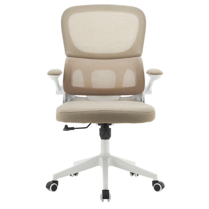 Kancelárske kreslo, z priedušnej sieťoviny v béžovej farbe