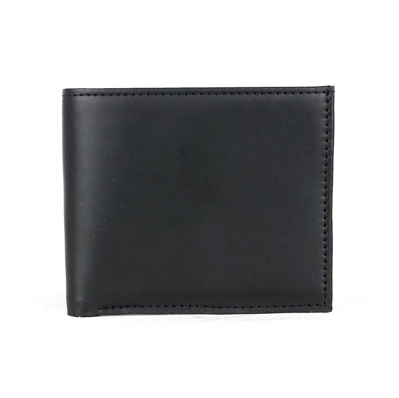 Pánska jednoduchá peňaženka z pravej kože 8762, čierna