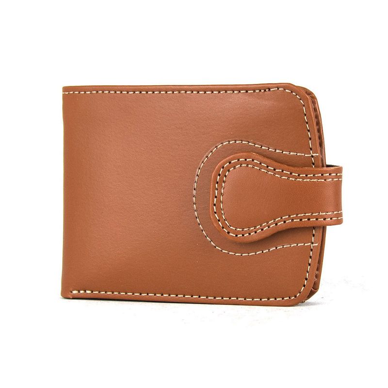 Luxusná elegantná kožená peňaženka 8467 vo svetlo hnedej farbe