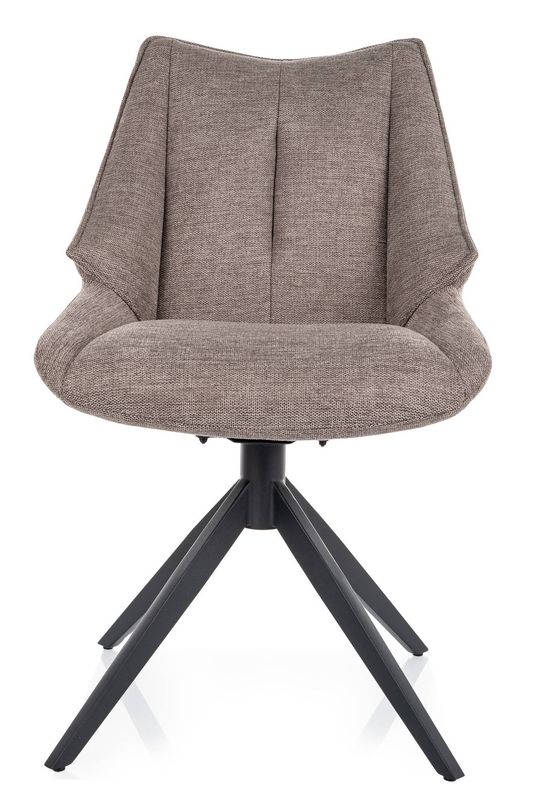 Moderná jedálenská stolička čierny mat – béžová 34