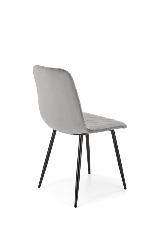 Jedálenská stolička 525, čierna-sivá