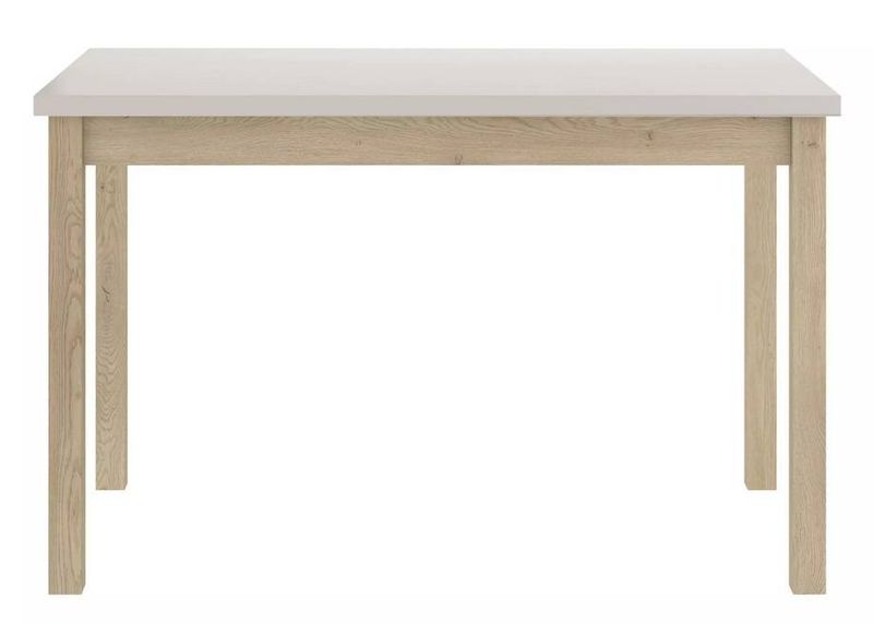 Jednoduchý jedálenský stôl 120, dub cremona torro-kašmír