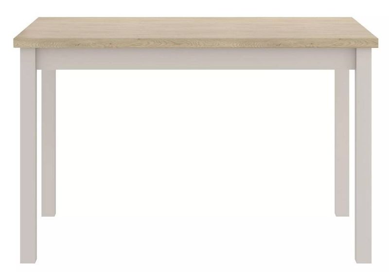 Jednoduchý jedálenský stôl 120, kašmír-dub cremona torro