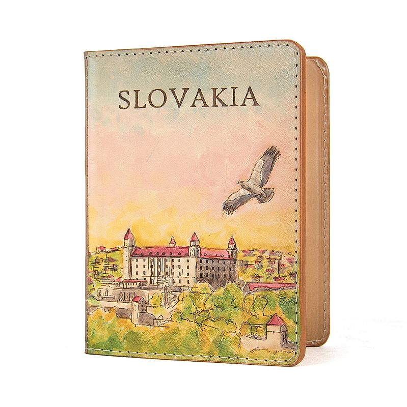 Ručne tvarovaný, vyklepávaný kožený zápisník – Bratislavský Hrad 5