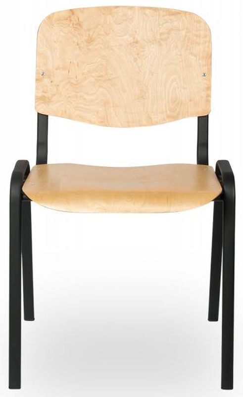 Konferenčná stolička 0181, čierna-natural