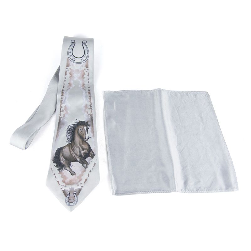 Hodvábna kravata, Strieborný Kôň, Slovenská výroba